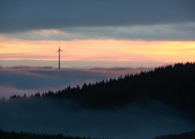 Turbine at sunset - photo by Marc Marchal at unsplash.com